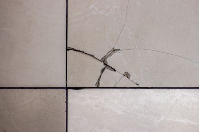 Cracked Travertine Tiles