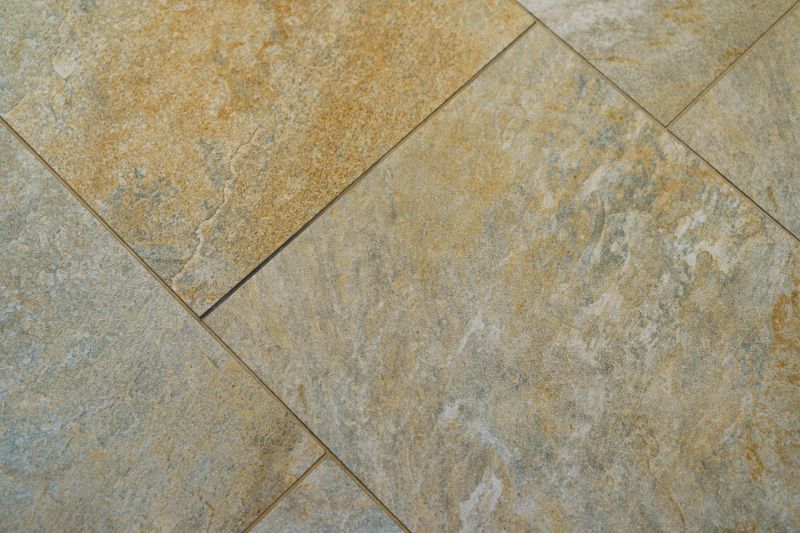 Stained Travertine Surfaces